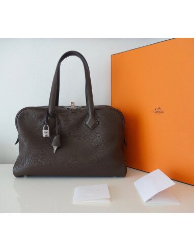 SAC HERME VICTORIA II CAFE
