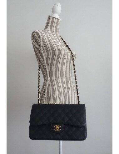 SAC CHANEL CLASSIQUE GM NOIR