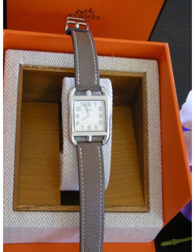 MONTRE HERMES CAPE COD FEMME BRACELET ETOUPE