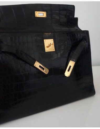 SAC HERMES KELLY CROCODILE 32