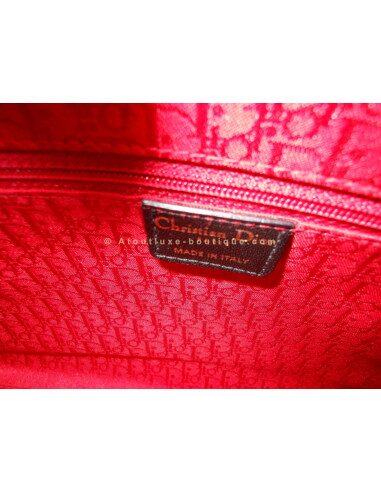 SAC LADY DIOR NOIR --- GRAND MODELE