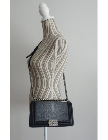 SAC CHANEL BOY GALUCHAT