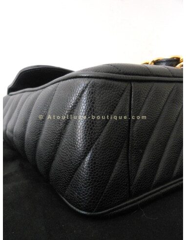 SAC CHANEL MADEMOISELLE JUMBO CHEVRON