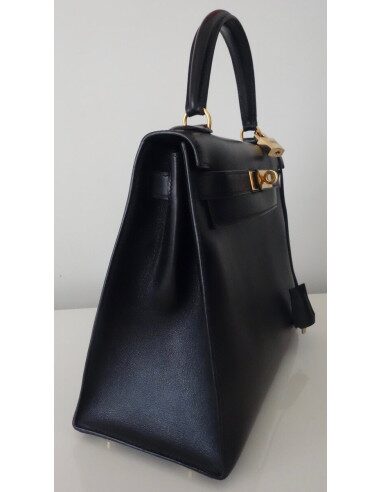 SAC HERMES KELLY 28 NOIR
