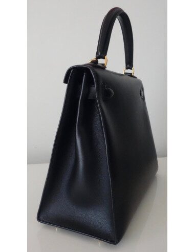 SAC HERMES KELLY 28 NOIR