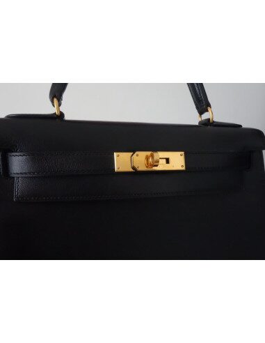 SAC HERMES KELLY 28 NOIR