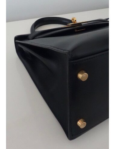 SAC HERMES KELLY 28 NOIR