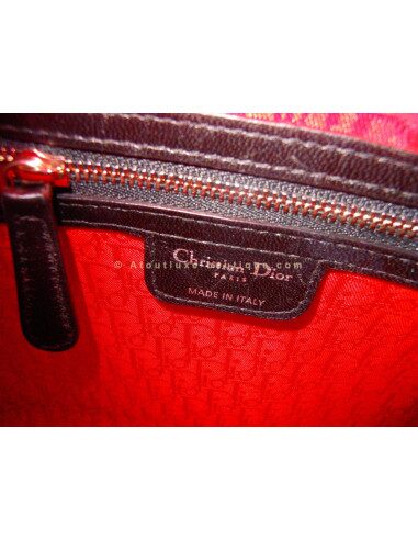 SAC LADY DIOR GRAND MODELE - NOIR