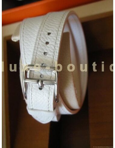 MONTRE CAPE COD HERMES DOUBLE TOUR BLANC