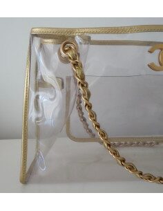 SAC CHANEL SHOPPING VINYL 2