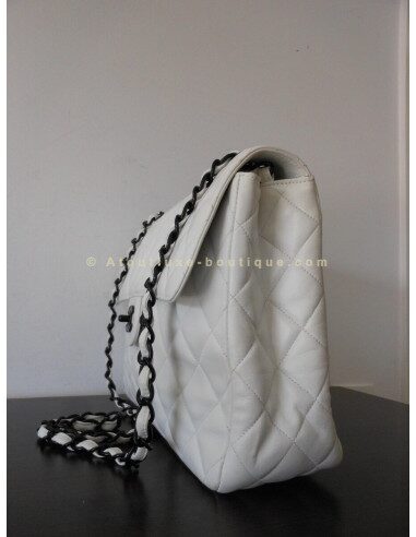 SAC CHANEL MADEMOISELLE BLANC GM