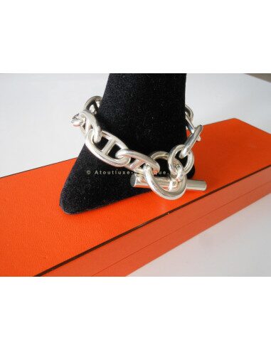 BRACELET HERMES CHAINE D'ANCRE TGM