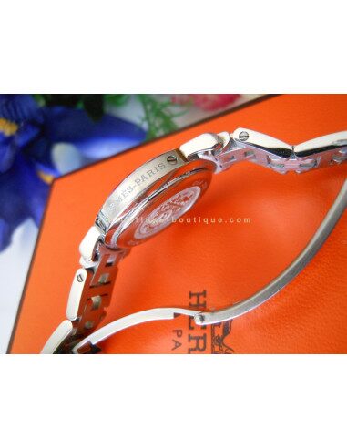 MONTRE HERMES CLIPPER PM 12 DIAMANTS