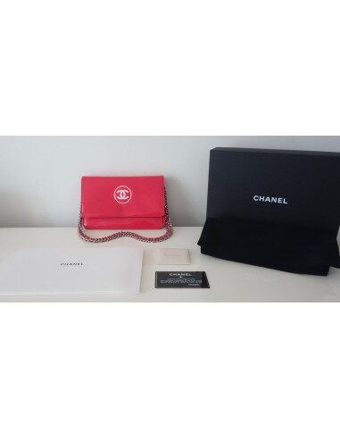 WALLET ON CHAIN CHANEL ROSE