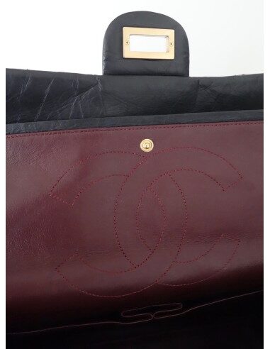 SAC CHANEL 2.55 NOIR JUMBO