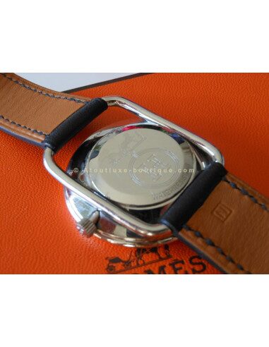 MONTRE HERMES ARCEAU DOUBLE TOUR NOIR