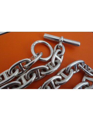 COLLIER  HERMES CHAINE D'ANCRE GM