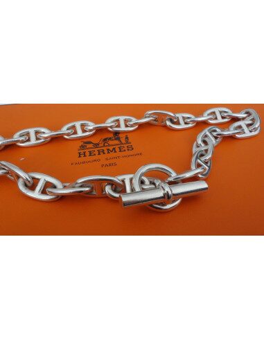 COLLIER  HERMES CHAINE D'ANCRE GM