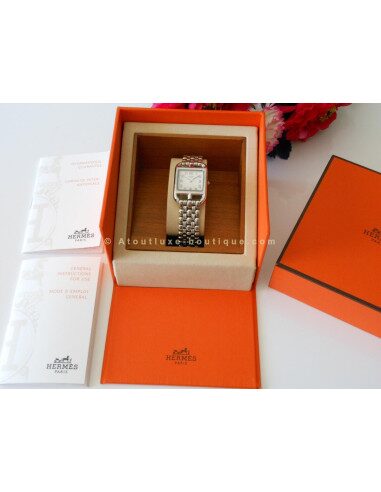 MONTRE HERMES CAPE COD PM BRACELET ACIER