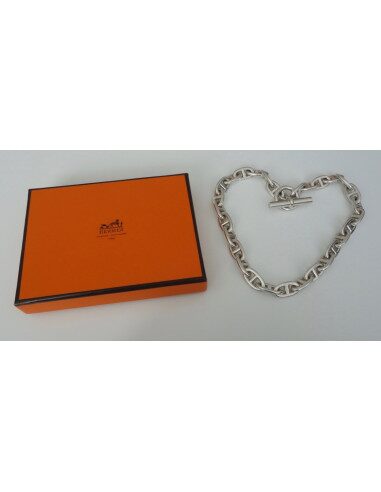 COLLIER  HERMES CHAINE D'ANCRE GM