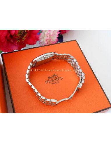 MONTRE HERMES CAPE COD PM BRACELET ACIER