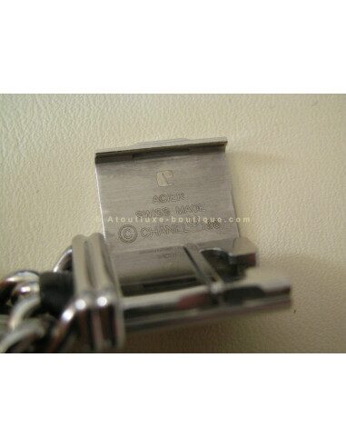 MONTRE CHANEL PREMIERE ACIER / CUIR TAILLE L