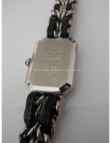 MONTRE CHANEL PREMIERE ACIER / CUIR TAILLE L