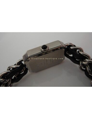 MONTRE CHANEL PREMIERE ACIER / CUIR TAILLE L