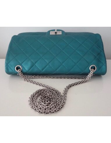 SAC CHANEL 2.55 JUMBO VERT