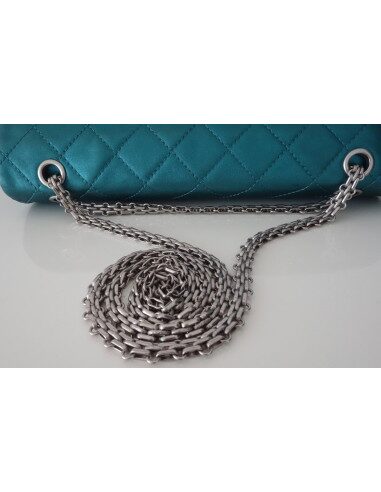 SAC CHANEL 2.55 JUMBO VERT