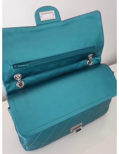 SAC CHANEL 2.55 JUMBO VERT