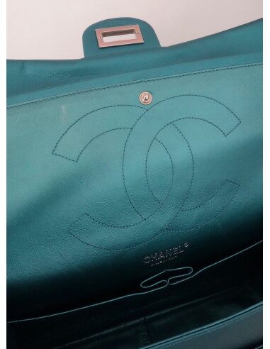 SAC CHANEL 2.55 JUMBO VERT