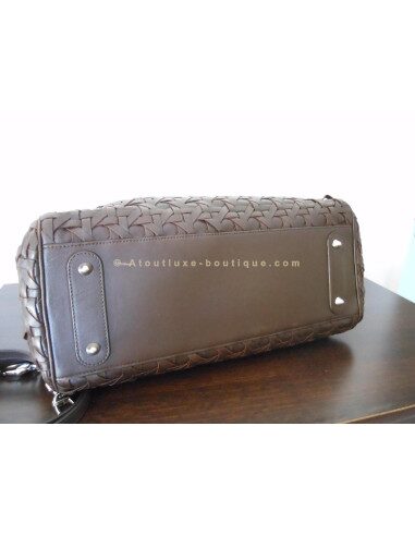 SAC DIOR AVENUE CHOCOLAT - GRAND MODELE