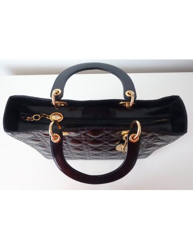 SAC LADY DIOR GRAND MODELE NOIR