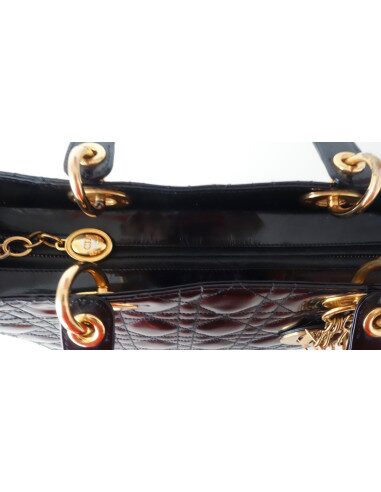 SAC LADY DIOR GRAND MODELE NOIR