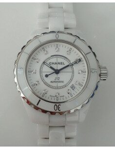 MONTRE CHANEL J12 AUTOMATIQUE INDEX DIAMANTS 2