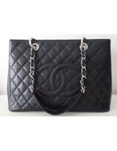 SAC CHANEL GRAND SHOPPING TOTE NOIR
