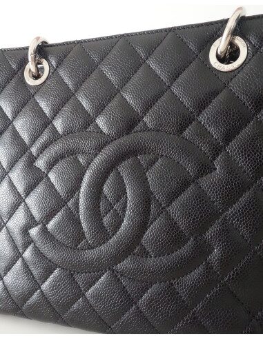 SAC CHANEL GRAND SHOPPING TOTE NOIR