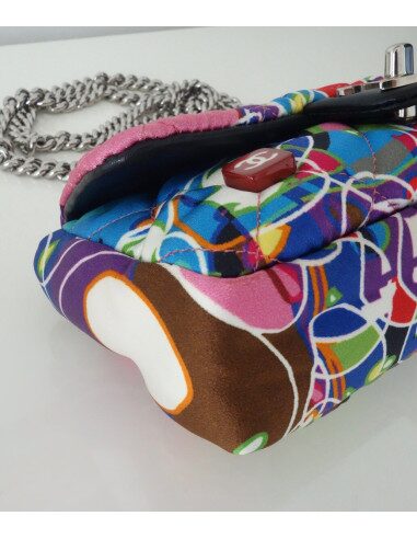 SAC CHANEL MINI TIMELESS MULTICOLORE