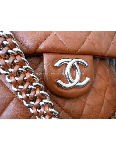 SAC CHANEL MADEMOISELLE JUMBO CAMEL