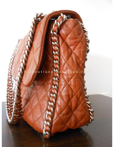 SAC CHANEL MADEMOISELLE JUMBO CAMEL