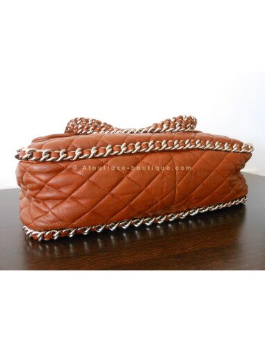 SAC CHANEL MADEMOISELLE JUMBO CAMEL