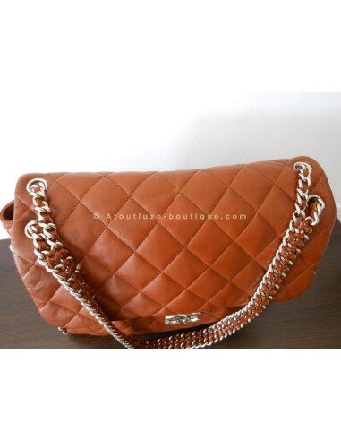 SAC CHANEL MADEMOISELLE JUMBO CAMEL