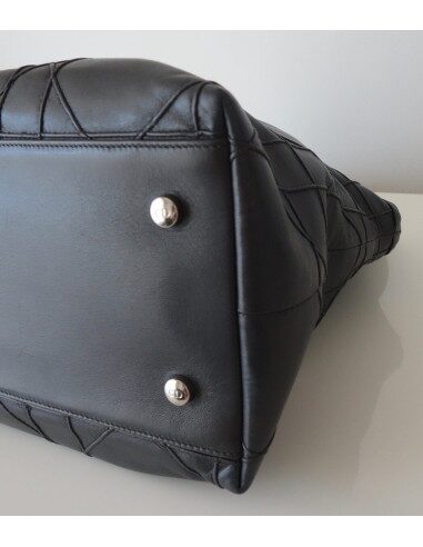 SAC DIOR GRANVILLE CUIR GRIS