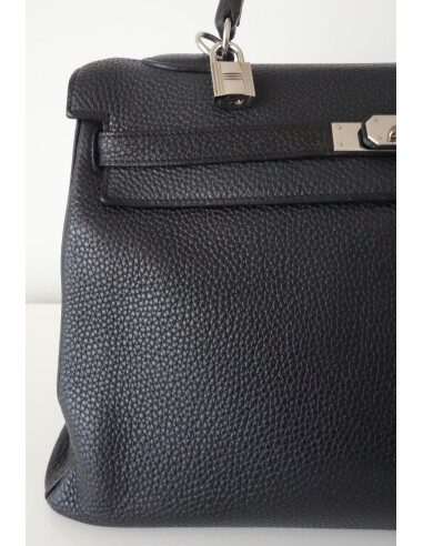SAC HERMES KELLY NOIR