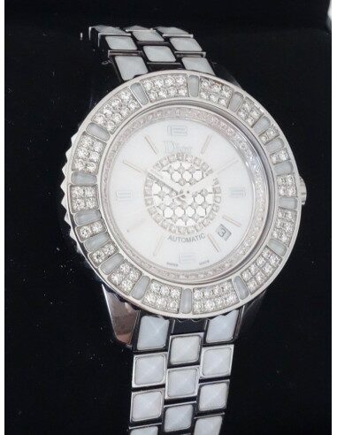 MONTRE DIOR CHRISTAL FULL DIAMANTS
