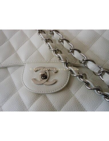 SAC CHANEL TIMELESS GRAND MODELE BLANC