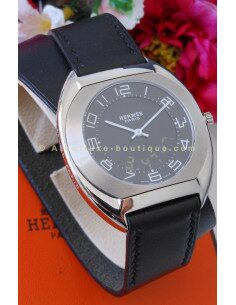 MONTRE HERMES ESPACE DOUBLE TOUR NOIR