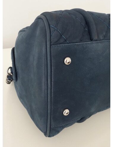 SAC CHANEL SHOPPING BLEU
