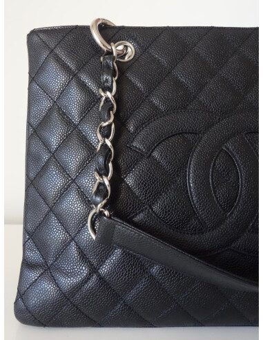 SAC CHANEL GRAND SHOPPING TOTE NOIR